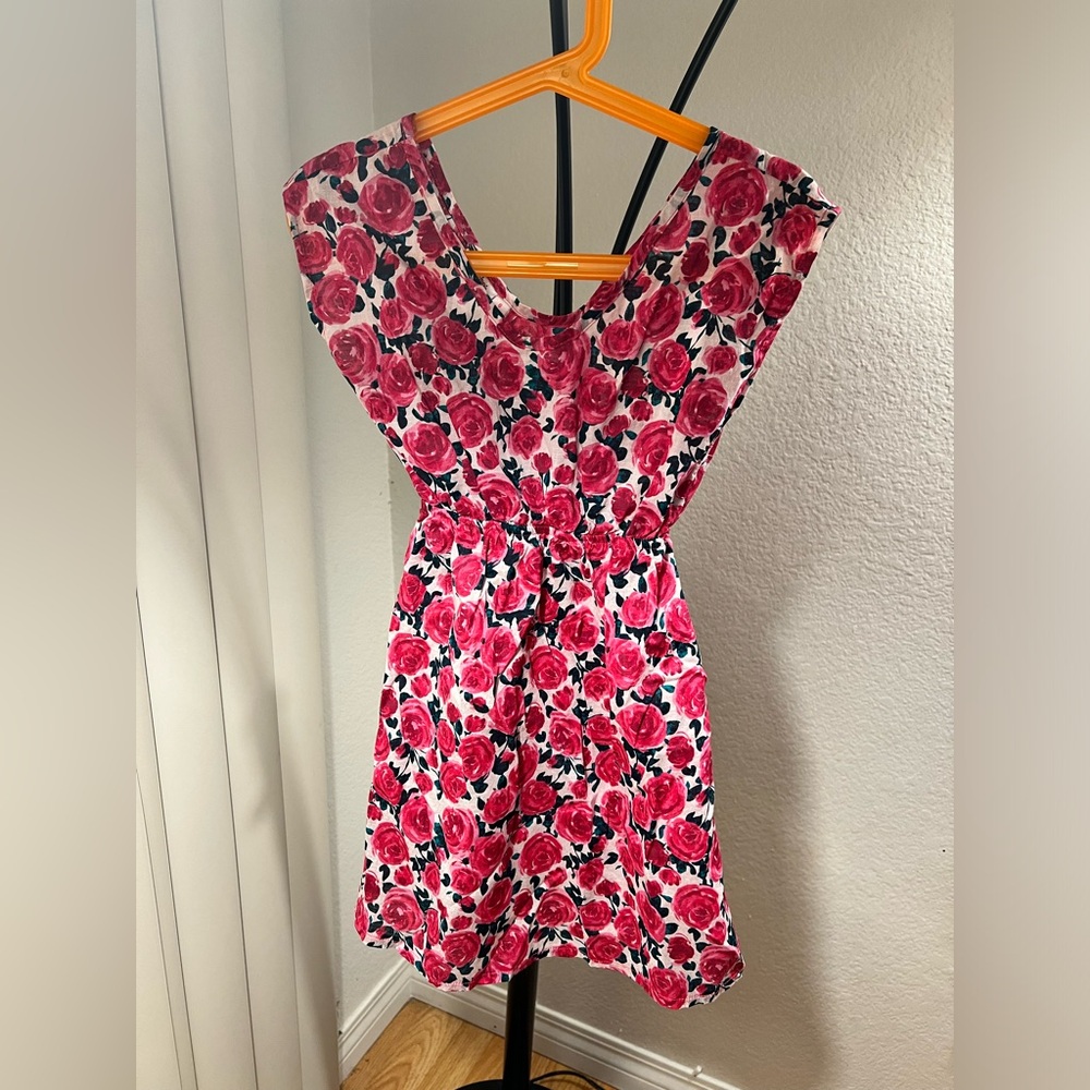 Libbi Lovebird girl dress (matching adult size dress av.)